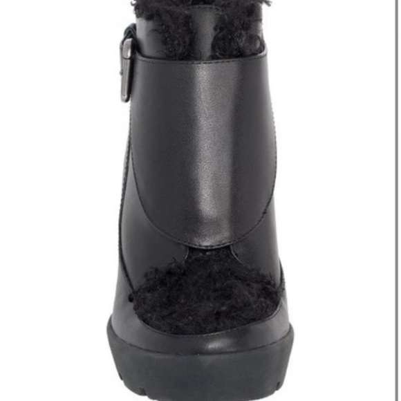 Leon Max Leather Wedge Boot - Picture 5 of 15